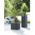 ეზოს პლასტმასის ქოთანი Scheurich 240/40 C-CUBE STONY BLACK