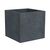 ეზოს პლასტმასის ქოთანი Scheurich 240/40 C-CUBE STONY BLACK
