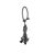 Toy dog Flamingo 45cm