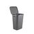 Basket for bed linen Rotho 55 l COUNTRY anthracite