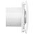Exhaust fan with check valve Europlast RIO 4C White D98