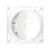 Exhaust fan with check valve Europlast RIO 4C White D98