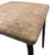 Round stool with fabric 45x30x30 cm