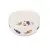 Миска для кошачьего корма керамическая Flamingo S 11,5x11,5x5,3см 325мл круглая белая