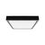 Lamp V-TAC LED IP44 30W 4000K 420 420mm sensor black 7674