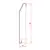 Plinth Super Profil ПП 1695 White 2800x16x95