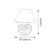 Table lamp Rabalux Molly 4391 E14 1X MAX 40W