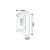 Wall lamp Rabalux Silistra 7891 IP44 E27 1x MAX 60W