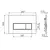 Installation system for suspended toilet Alcadrain AM101/1120 + button M570