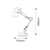 Desk lamp Rabalux Samson 4211 E27 1x MAX 60W