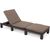 Chaise longue wicker KETER brown 195x65x25,5