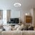 Chandelier ceiling fan Rabalux Dalfon 6710 LED 36W