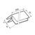 Universal angle Profile VOX Kerrafront FS-222 anthracite 3 m B