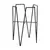 Stand for pots black Blom 29.5x29.5x50 cm