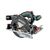 აკუმულატორის დისკური ხერხი Metabo KS 18 LTX 57 18V