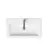Washbasin Built-in Cersanit COMO 80, white