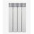 Sectional radiator Fondital EXCLUSIVO-600mm