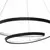 Подвес Milagro ML7948 LUCERO LED 48W черный