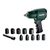 Air impact wrench Metabo DSSW 360 SET 1/2" (604118500)