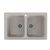 Kitchen sink light gray marble Gammastone GS-12
