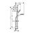 საშხაპე კომპლექტი Hansgrohe Crometta 27353400
