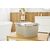 Basket for linen Rotho 40 l COUNTRY cappuccino