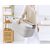 Basket for linen Rotho 40 l COUNTRY cappuccino