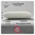 Pillow Louis Pascal Visco elastic foam Collagen 40x60 cm