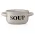 Deep plate ceramic Ardesto AR3476GR 550ml gray