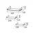 Shelves set Domax FBL 2 LOFT 430/330/230 3 pcs