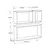 Shelf sonoma oak FRS 1 floating shelf sonoma oak 600/380/170