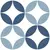 Керамогранит Geotiles Bora Blue 223x223 мм