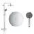 საშხაპე სისტემა Grohe VITALIO JOY 260 27684001 Chrome