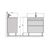 Bathroom furniture with washbasin JESSY 80-U Wood/Grey Sempre 81 cm