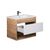 Bathroom furniture with washbasin Oslo wood 70-A Cosmo 70 cm