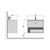 Bathroom furniture with washbasin Oslo wood 70-A Cosmo 70 cm