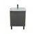 Тумба для ванной с умывальником OLIVE 60-U Wood/Grey Sempre 61 см
