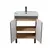 Тумба для ванной с умывальником OLIVE 60-U Wood/Grey Sempre 61 см