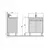 Тумба для ванной с умывальником OLIVE 60-U Wood/Grey Sempre 61 см