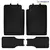 Floor mats Michelin universal 4 pcs 238-BLK