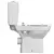 Toilet bowl Cersanit CITY Clean On 010 3/5 DPL EO