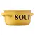Deep plate ceramic Ardesto AR3476Y 550ml yellow