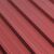 Профнастил трапеция 1140x2000x0.45 мм 2.28 м² Wrinkle бордовый