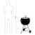 Charcoal grill Weber Classic kettle 57 cm