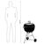 გრილი ნახშირის Weber Bar-B-Kettle 47 სმ
