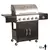 Gas barbecue grill Landmann XXL Trendy 5.1 with cast iron grate