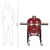 კერამიკული გრილი Monolith Le Chef Pro-series 2.0 Red