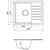 Kitchen sink Vankor Lira LMP 02.55 black