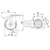 გორგოლაჭი Tente 3477PJP100P62 BLUE SUPRATECH 110kg