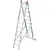 Aluminum ladder Krause Tribilo 129680 665 cm